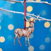 Oakdene Designs Christmas Decorations Red Deer Stag Christmas Tree Decoration